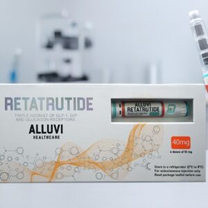 Retatrutide 40mg R&D Only Pre-Filled Pen – Buy Retatrutide UK Alluvi Healthcare Reta Pen 4x10mg Triple Agonist